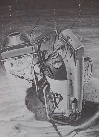 Dibujo de la situación que tenían ambos pilotos. CZ